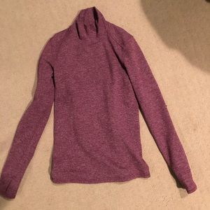 Lulu lemon pink/purple turtle neck
